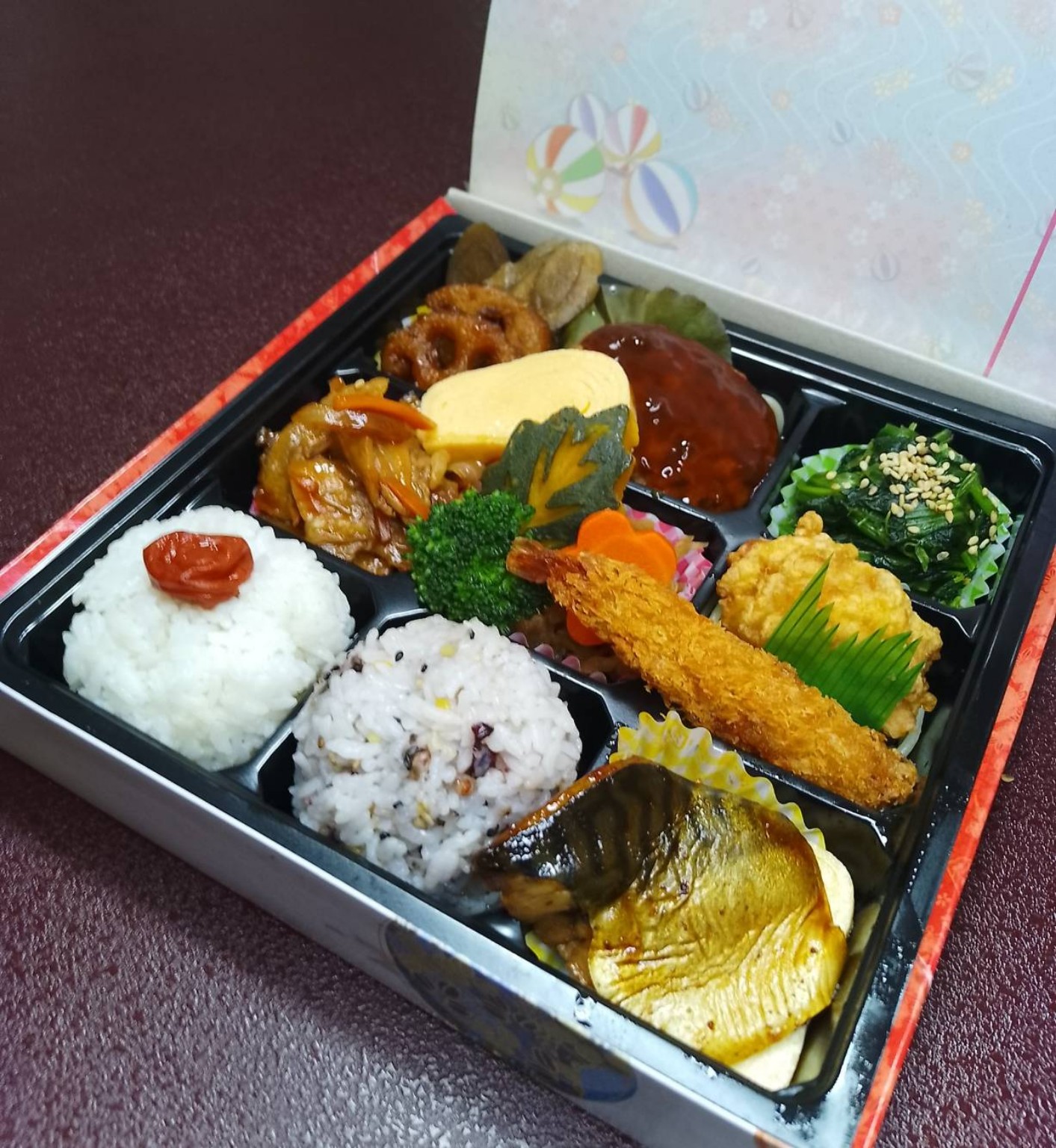 お集まりのお弁当の一例